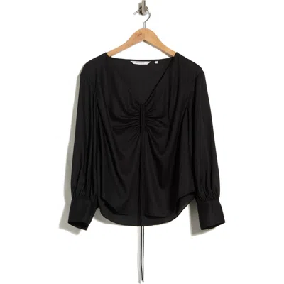Rebecca Taylor Lillith Bubble Top In Black