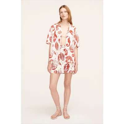 Rebecca Taylor Sea Shore Cabana Shirt In Sea Shore Combo