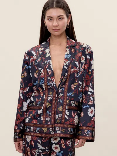 Rebecca Taylor Selah Jacket In Multi