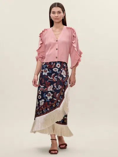 Rebecca Taylor Selah Skirt In Black