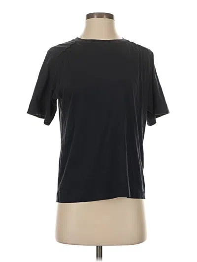 Pre-owned Rebecca Taylor Short Sleeve T-shirt In Black