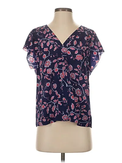 Pre-owned Rebecca Taylor Short Sleeve T-shirt In Blue