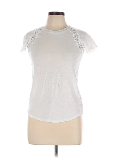Pre-owned Rebecca Taylor Short Sleeve T-shirt In Silver