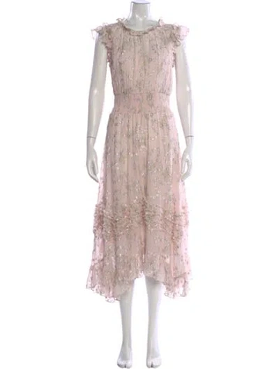 Pre-owned Rebecca Taylor Silk Long Dress