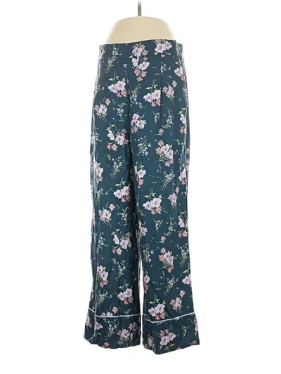 Pre-owned Rebecca Taylor Silk Pants In Blue