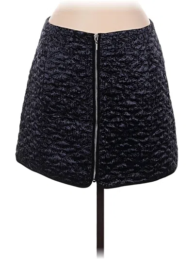 Pre-owned Rebecca Taylor Silk Skirt In Black