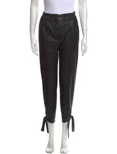 Pre-owned Rebecca Taylor Skinny Leg Pants In Black