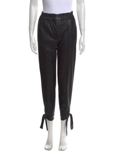 Pre-owned Rebecca Taylor Skinny Leg Pants In Black
