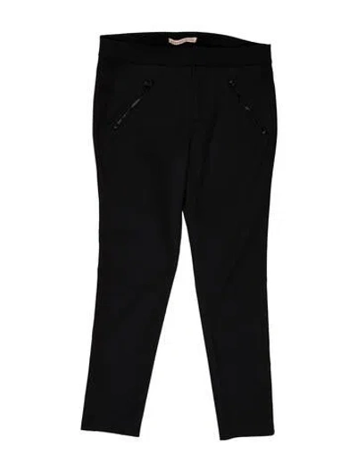 Pre-owned Rebecca Taylor Skinny Leg Pants In Black