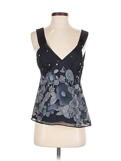 Pre-owned Rebecca Taylor Sleeveless Blouse In Blue