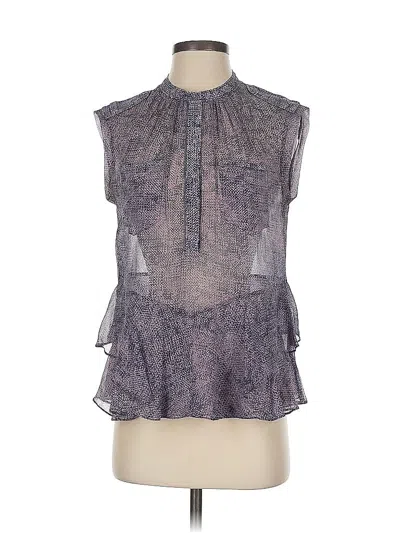 Pre-owned Rebecca Taylor Sleeveless Blouse In Purple
