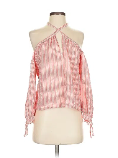 Pre-owned Rebecca Taylor Sleeveless Blouse In Red