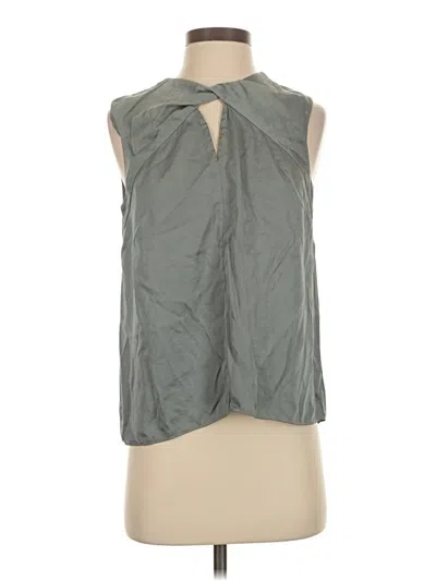 Pre-owned Rebecca Taylor Sleeveless Blouse In Teal