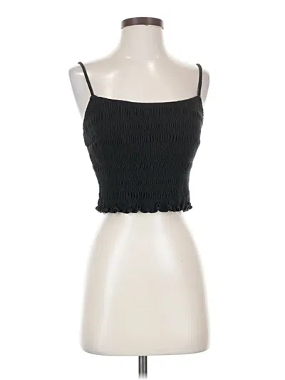 Pre-owned Rebecca Taylor Sleeveless Top Black Sweetheart Neckline Tops