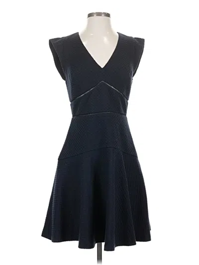 Pre-owned Rebecca Taylor Sleeveless Top Black V Neck Tops