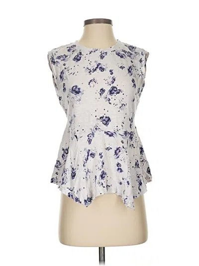 Pre-owned Rebecca Taylor Sleeveless T-shirt In Silver