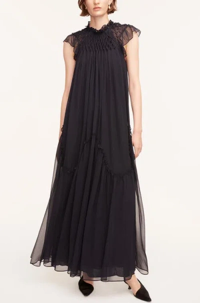 Rebecca Taylor Smocked Chiffon Dress