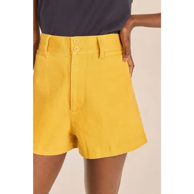 Rebecca Taylor Solid Twill Short In Zest
