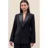 Rebecca Taylor Stevie Blazer In Black