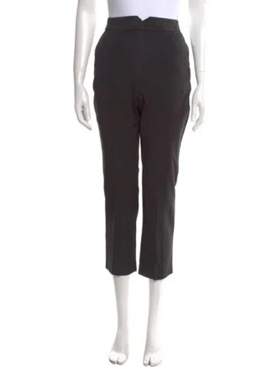 Pre-owned Rebecca Taylor Straight Leg Pants In Black