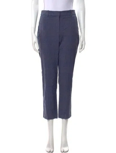 Pre-owned Rebecca Taylor Straight Leg Pants In Blue