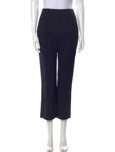 Pre-owned Rebecca Taylor Straight Leg Pants In Blue