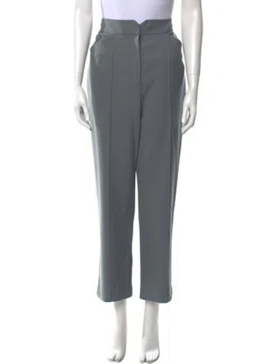 Pre-owned Rebecca Taylor Straight Leg Pants In Blue