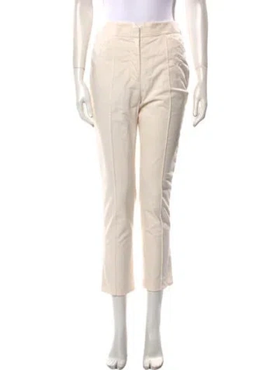 Pre-owned Rebecca Taylor Straight Leg Pants W/ Tags In Neutral
