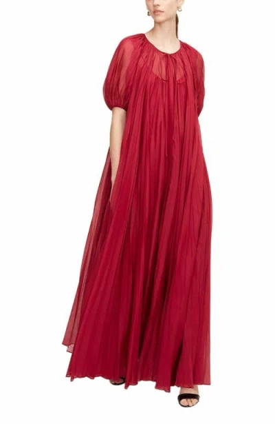Rebecca Taylor Sunburst Pleat Dress