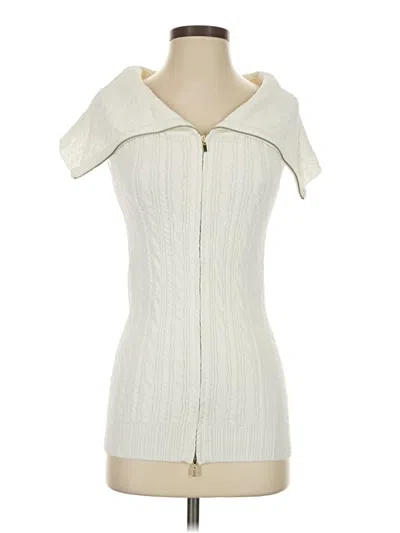 Rebecca Taylor Sweater Vest In Ivory