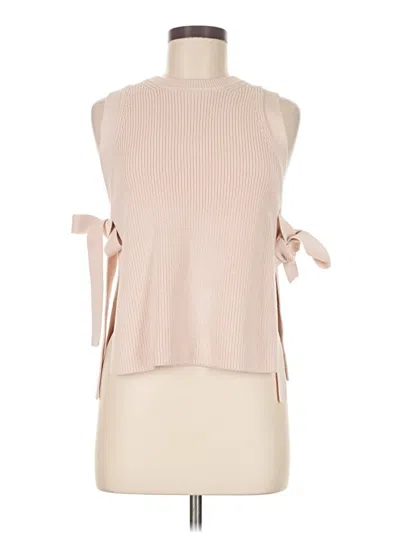 Pre-owned Rebecca Taylor Sweater Vest In Pink