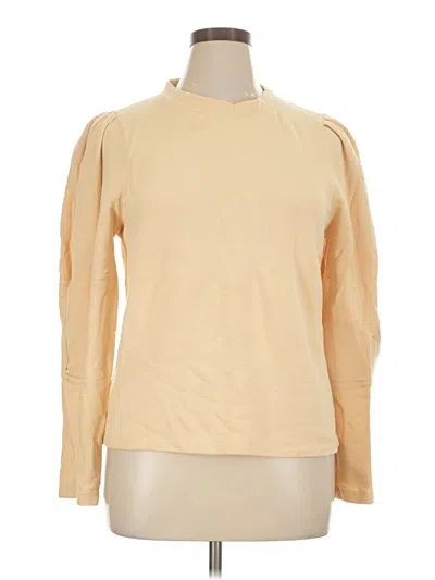 Pre-owned Rebecca Taylor Sweatshirt In Tan