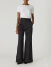 REBECCA TAYLOR REBECCA TAYLOR TECHY SATEEN WIDE LEG PANT