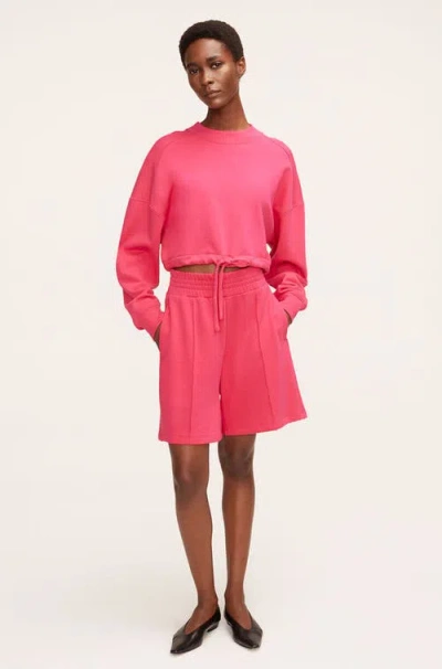 Rebecca Taylor Terry Short In Hot Pink