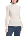 Rebecca Taylor Textured Sweater In Neutral