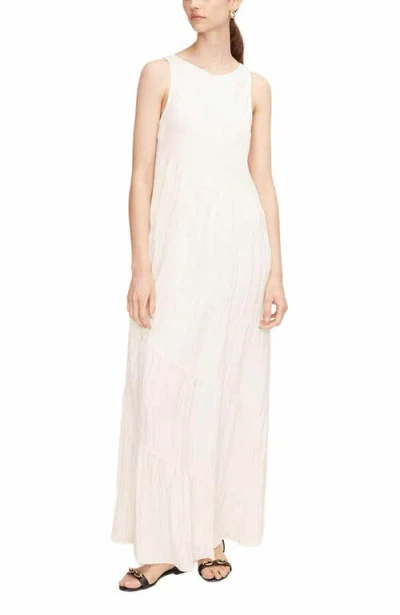 Rebecca Taylor Tiered Maxi Dress In Neutral