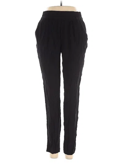Pre-owned Rebecca Taylor Track Pants In Black