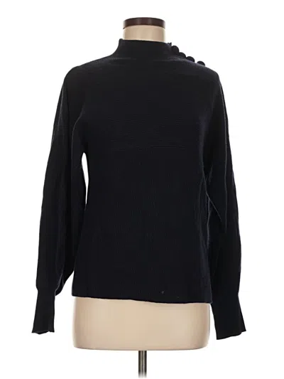 Rebecca Taylor Turtleneck Sweater In Black