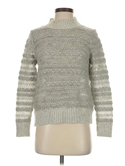 Pre-owned Rebecca Taylor Turtleneck Sweater In Gray