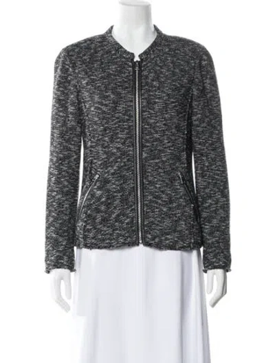 Pre-owned Rebecca Taylor Tweed Pattern Jacket In Multi