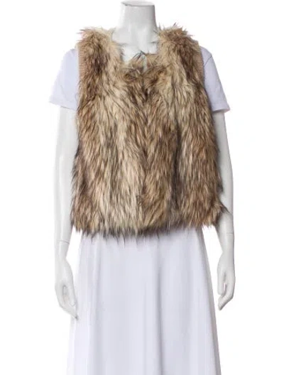 Pre-owned Rebecca Taylor Vest In Neutral