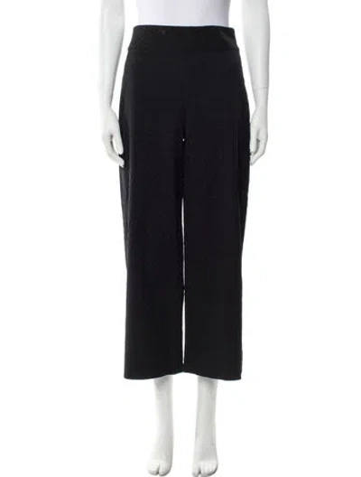 Pre-owned Rebecca Taylor Wide Leg Pants In Black