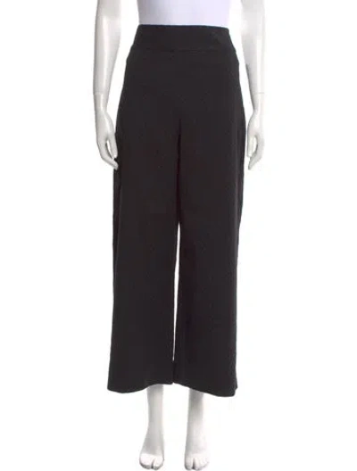 Pre-owned Rebecca Taylor Wide Leg Pants In Black