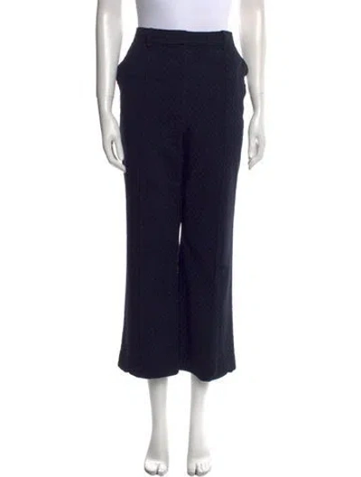 Pre-owned Rebecca Taylor Wide Leg Pants In Blue