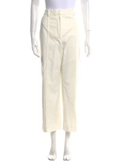 Pre-owned Rebecca Taylor Wide Leg Pants In Neutral
