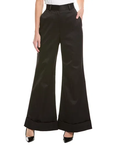Rebecca Taylor Wide-leg Trouser In Black