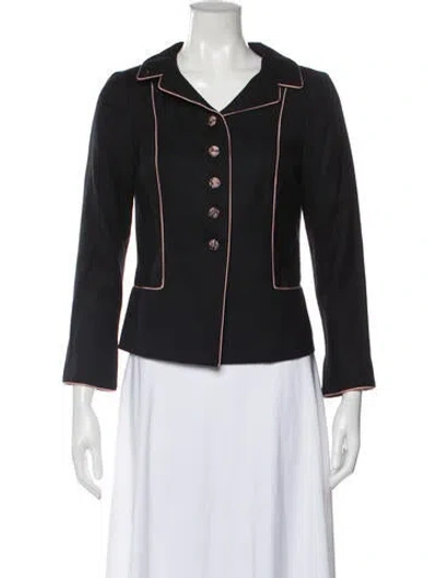 Pre-owned Rebecca Taylor Wool Blazer In Gray
