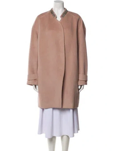Pre-owned Rebecca Taylor Wool Coat In Pink