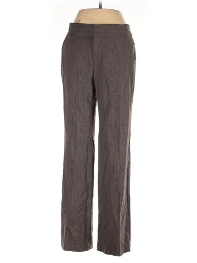 Pre-owned Rebecca Taylor Wool Pants In Gray