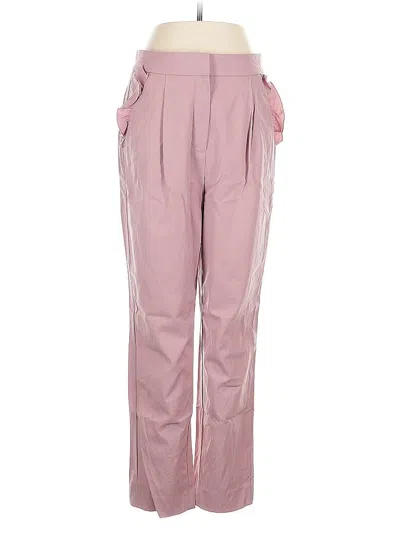 Pre-owned Rebecca Taylor Wool Pants In Pink